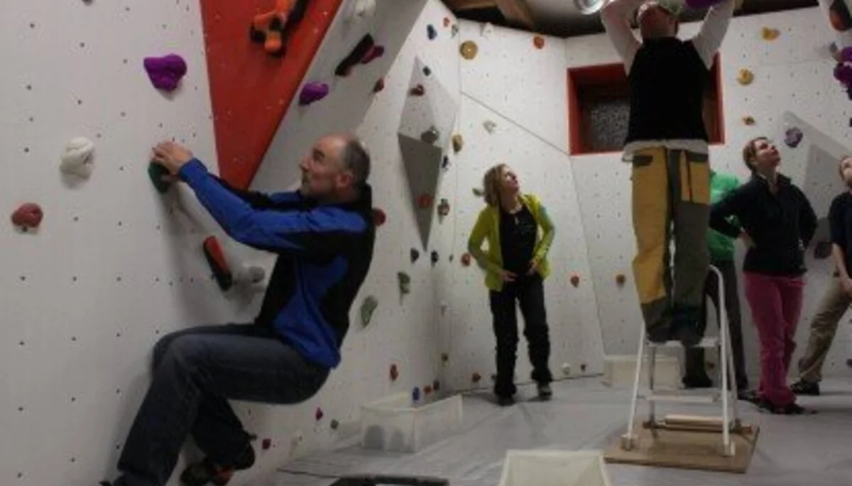 Die Schraubernacht Bau Boulderraum | © DAV Selb