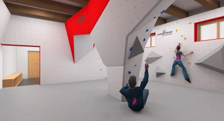 Plan Boulderraum | © DAV Selb