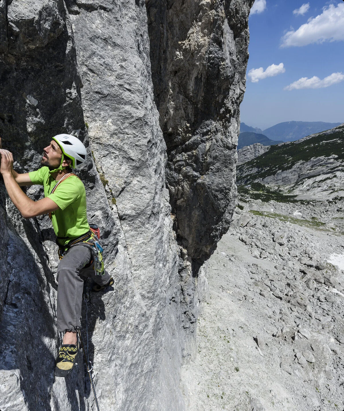 Outdoor-Klettern am Fels | © DAV/Wolfgang Ehn
